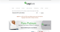 Desktop Screenshot of ceplivre.com.br